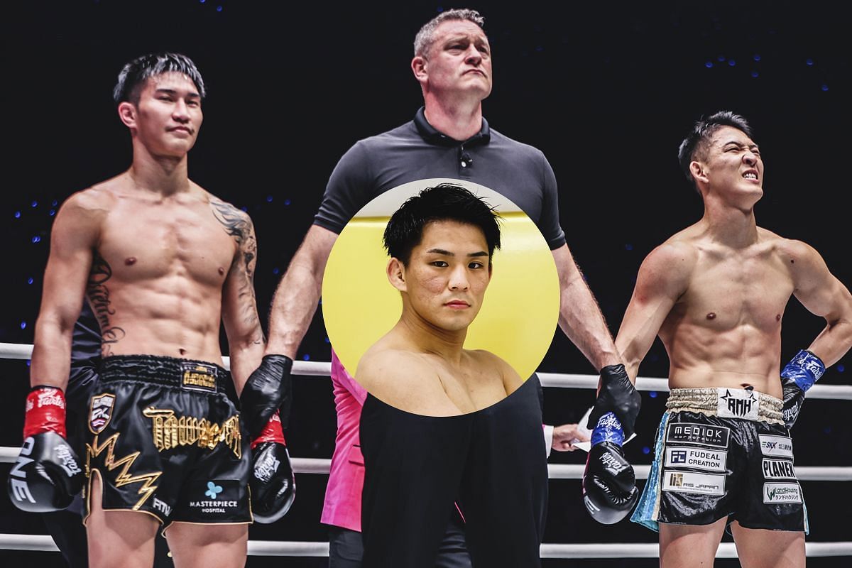 Tawanchai vs Masaaki Noiri, Yuki Yoza in the circle