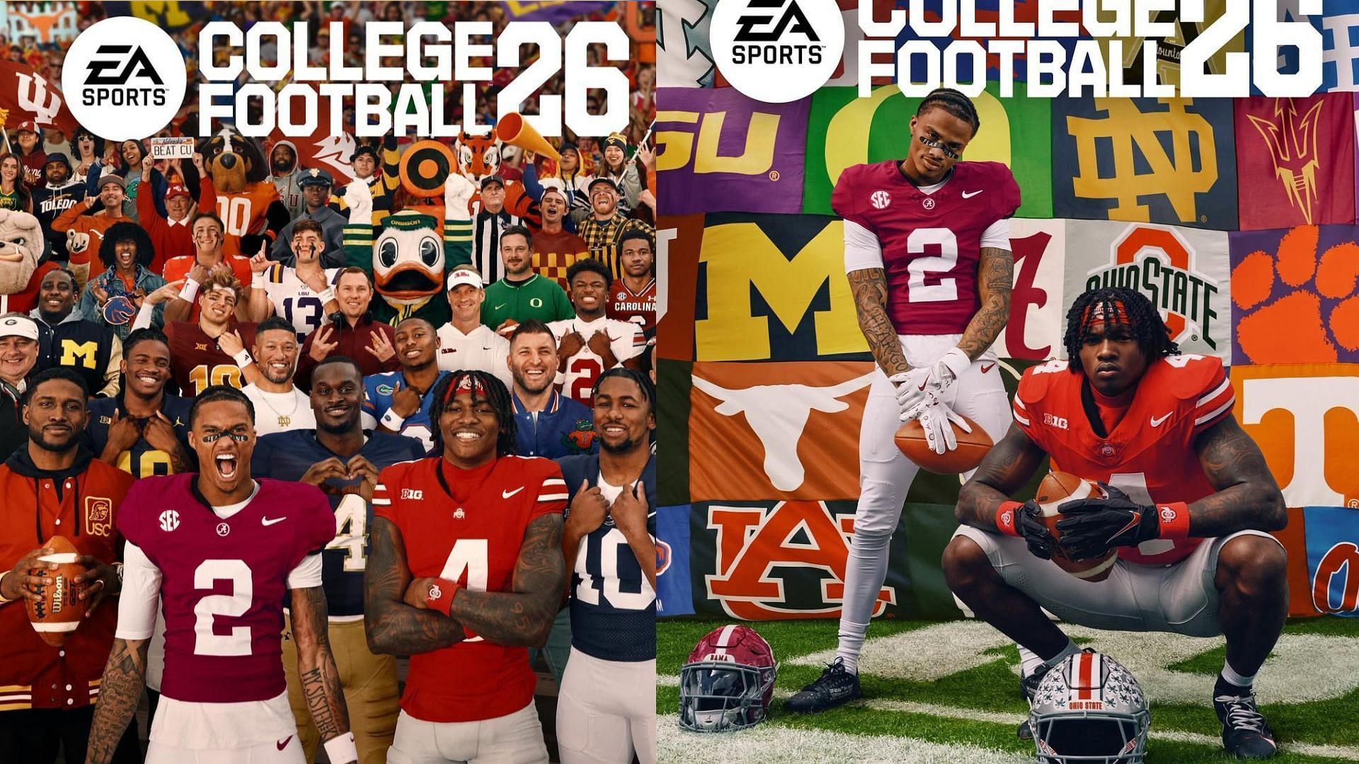 The EA Sports College Football 2026 cover 