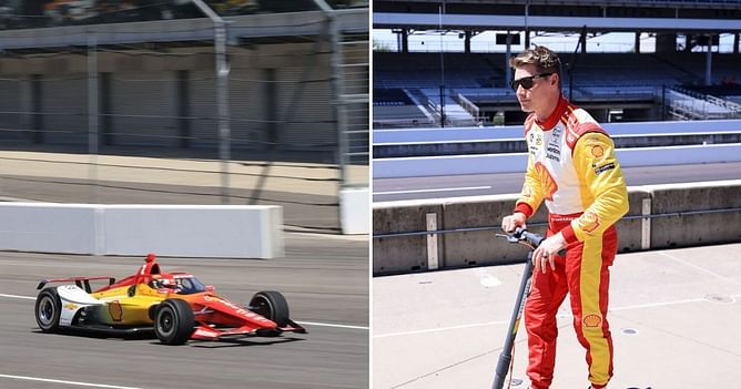 WATCH: Josef Newgarden pushes past 200MPH at IMS ahead of Indy 500