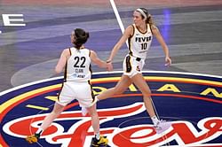 "Besties" - WNBA fans react as Lexie Hull enters Caitlin Clark's homecoming game repping Iowa jersey