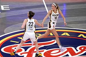 "Besties" - WNBA fans react as Lexie Hull enters Caitlin Clark's homecoming game repping Iowa jersey