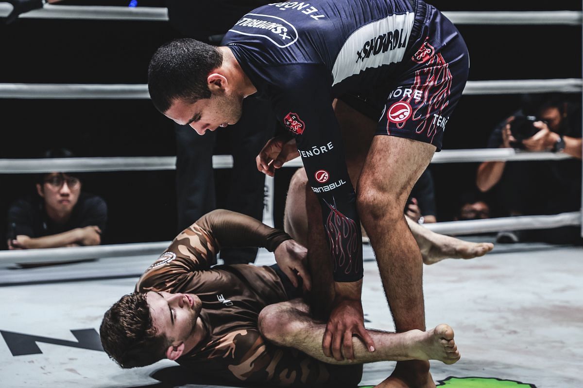 Tye Ruotolo vs Dante Leon (R) | Photo by ONE Championship