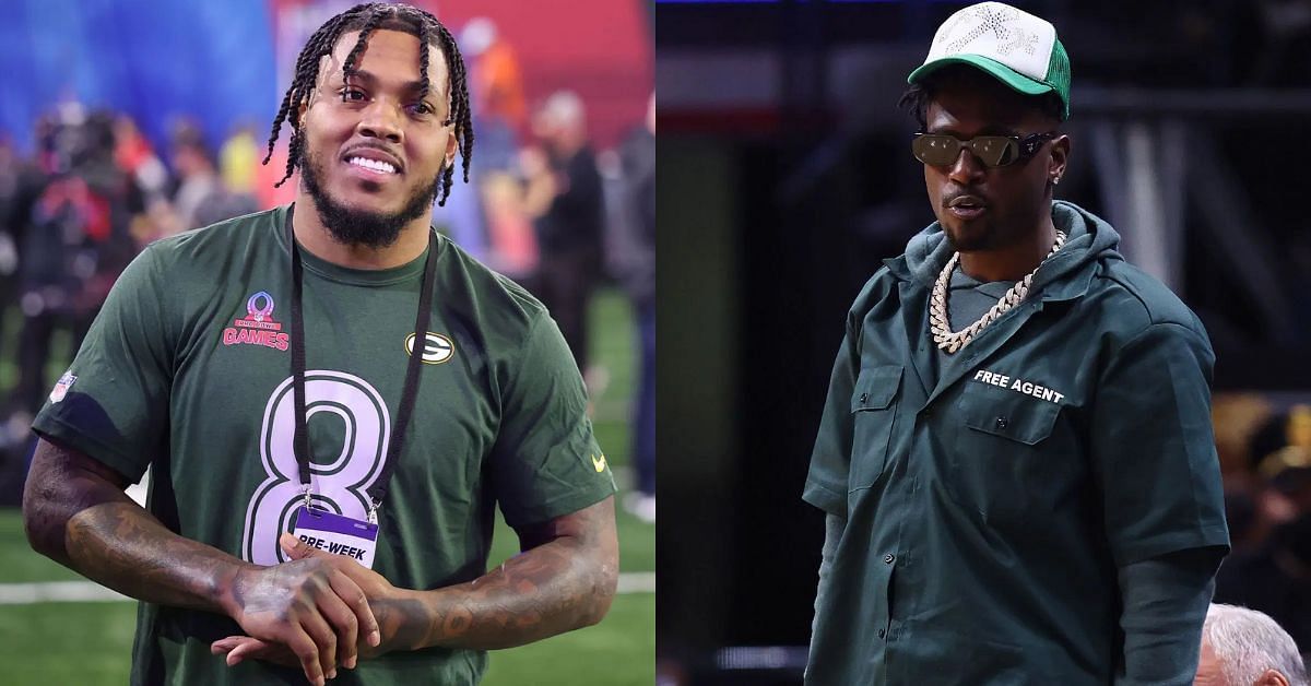 Josh Jacobs reveals wild behind-the-scenes of Antonio Brown&rsquo;s viral &ldquo;Free Me&rdquo; video