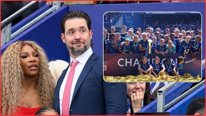 Serena Williams beams with pride after husband Alexis Ohanian adds to long list of women's sports investments with Chelsea stake