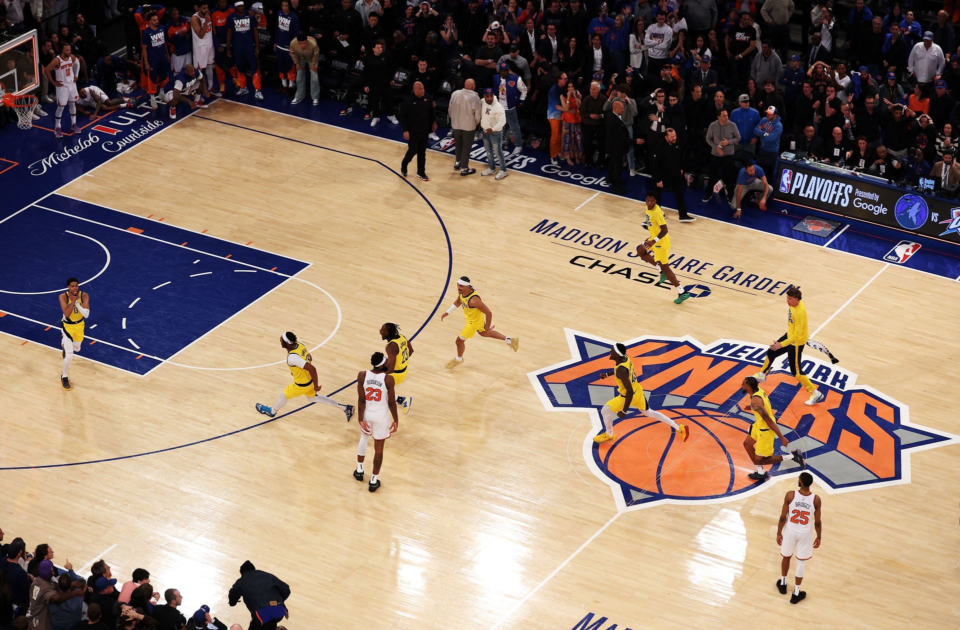 Indiana Pacers v New York Knicks - Game One - Source: Getty