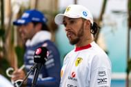 Lewis Hamilton at F1 Grand Prix of Miami - Sprint & Qualifying - Source: Getty