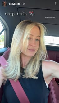 Still from Nelly Korda's Instagram story/@nellykorda