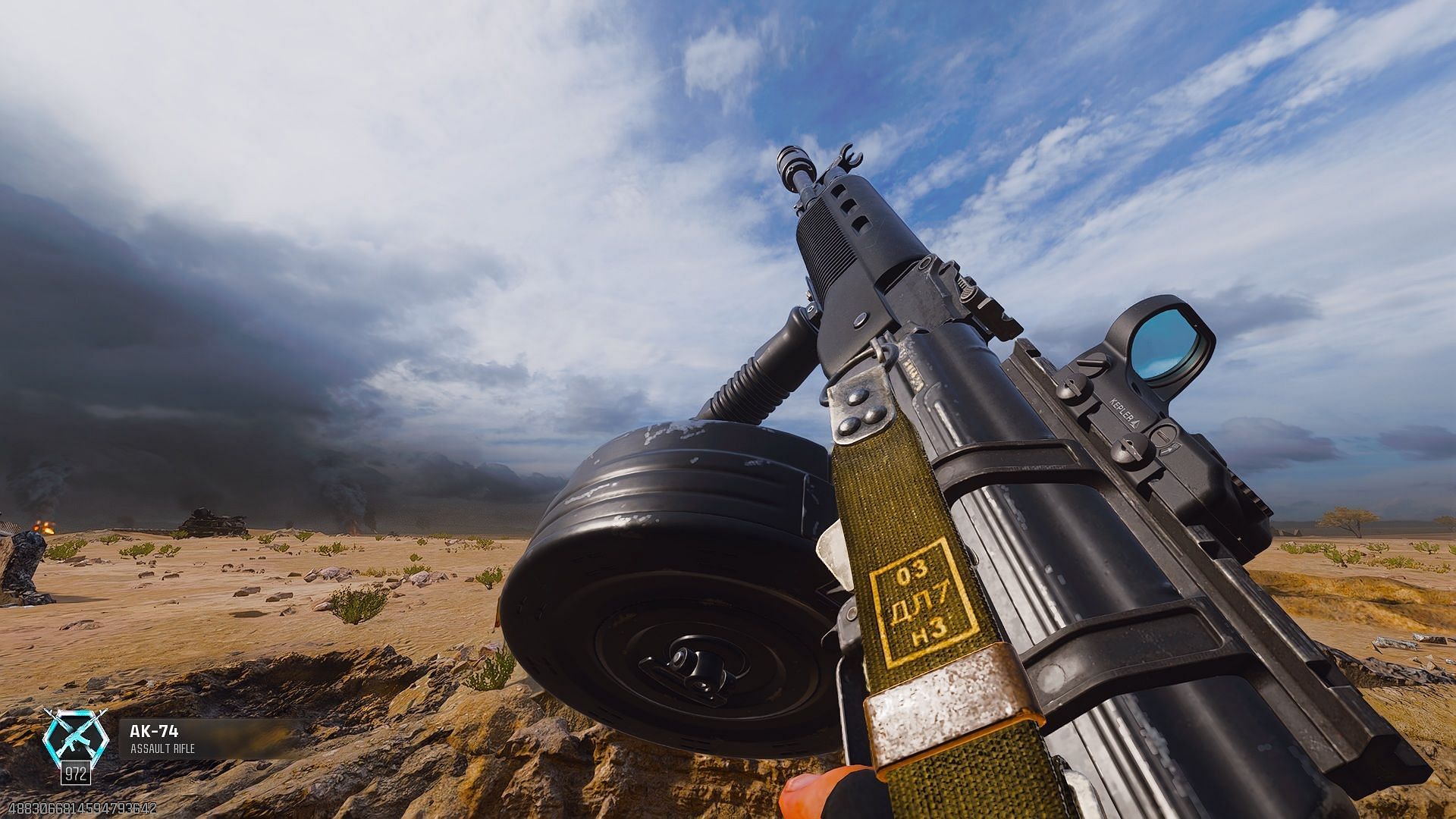 AK-74 in Warzone is still competitive after the nerfs (Image via Sportskeeda Gaming || Activision)
