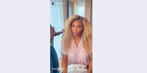 Screenshot via @serenawilliams on Instagram dated May 18, 2025.