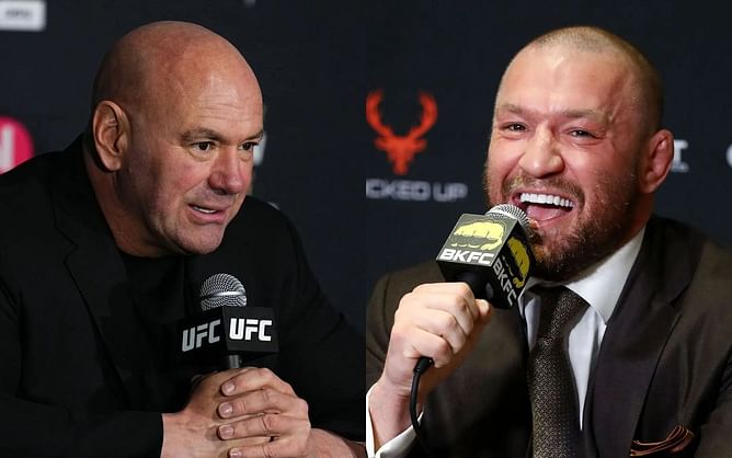 Conor McGregor reacts to Dana White's latest fight announcements for Dricus du Plessis, Khamzat Chimaev, Ilia Topuria, and more