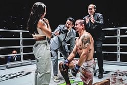 "That's my striker" - Fans gush over Lucas Gabriel's heartwarming proposal to now-fiancée Fernanda at ONE Fight Night 31