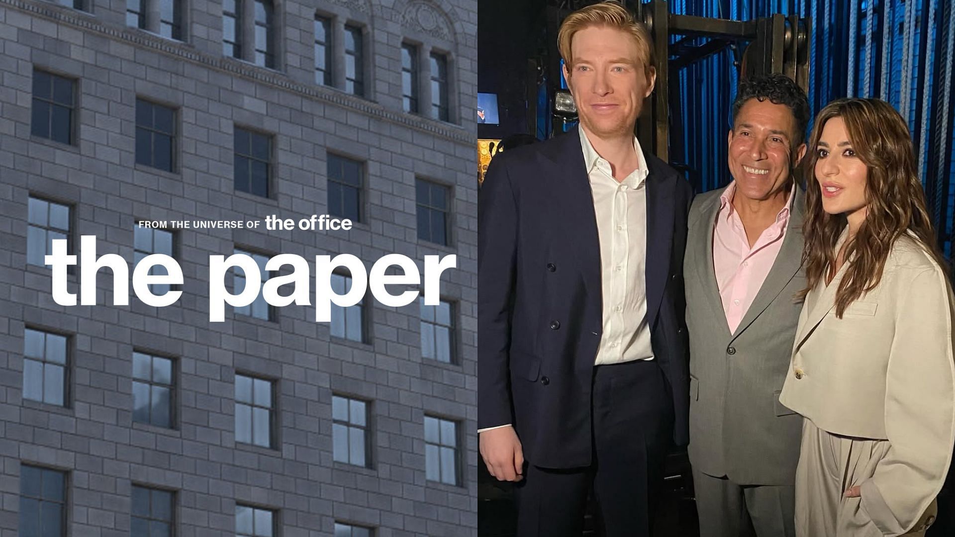 What is The Paper about? Everything we know so far about The Office spinoff series (Image on the left via Instagram/@peacock; Image on the right via Instagram/@sabrinaimpacciatore)