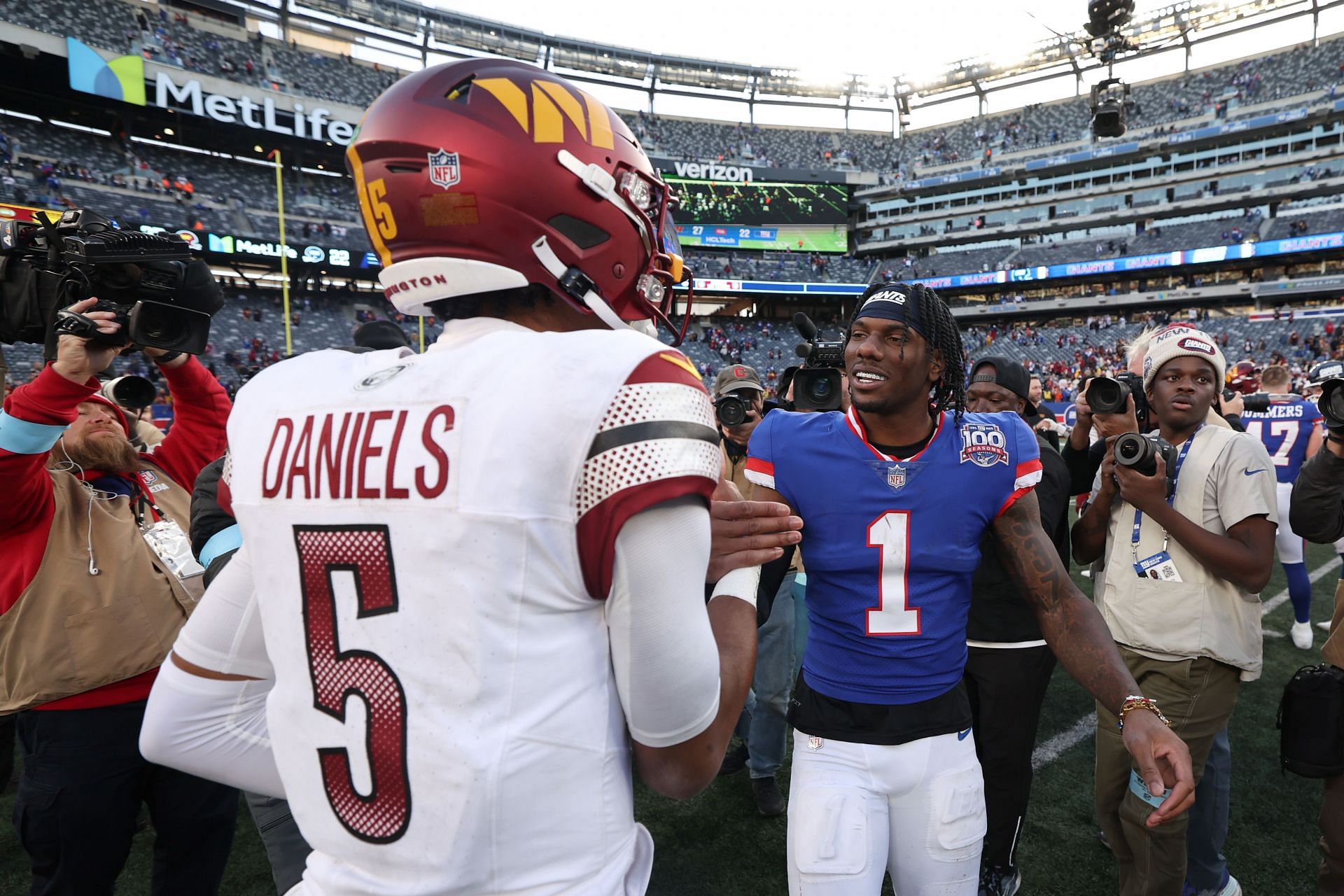 Washington Commanders v New York Giants - Source: Getty