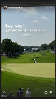 William Byron's Instagram story - Source: @williambyron on IG