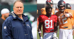 Bill Belichick reveals spending $5,000 to avoid ruining Tom Brady and Antonio Brown's relationship