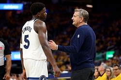 "Lagged behind a little bit" - Chris Finch dissects Anthony Edwards' passive first half display in T'Wolves' brutal game 4 loss