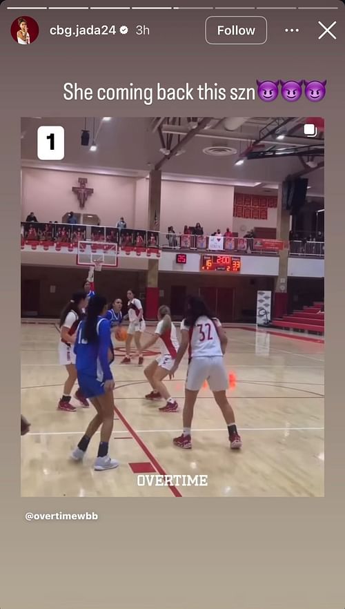Williams says her high school self is coming back this season