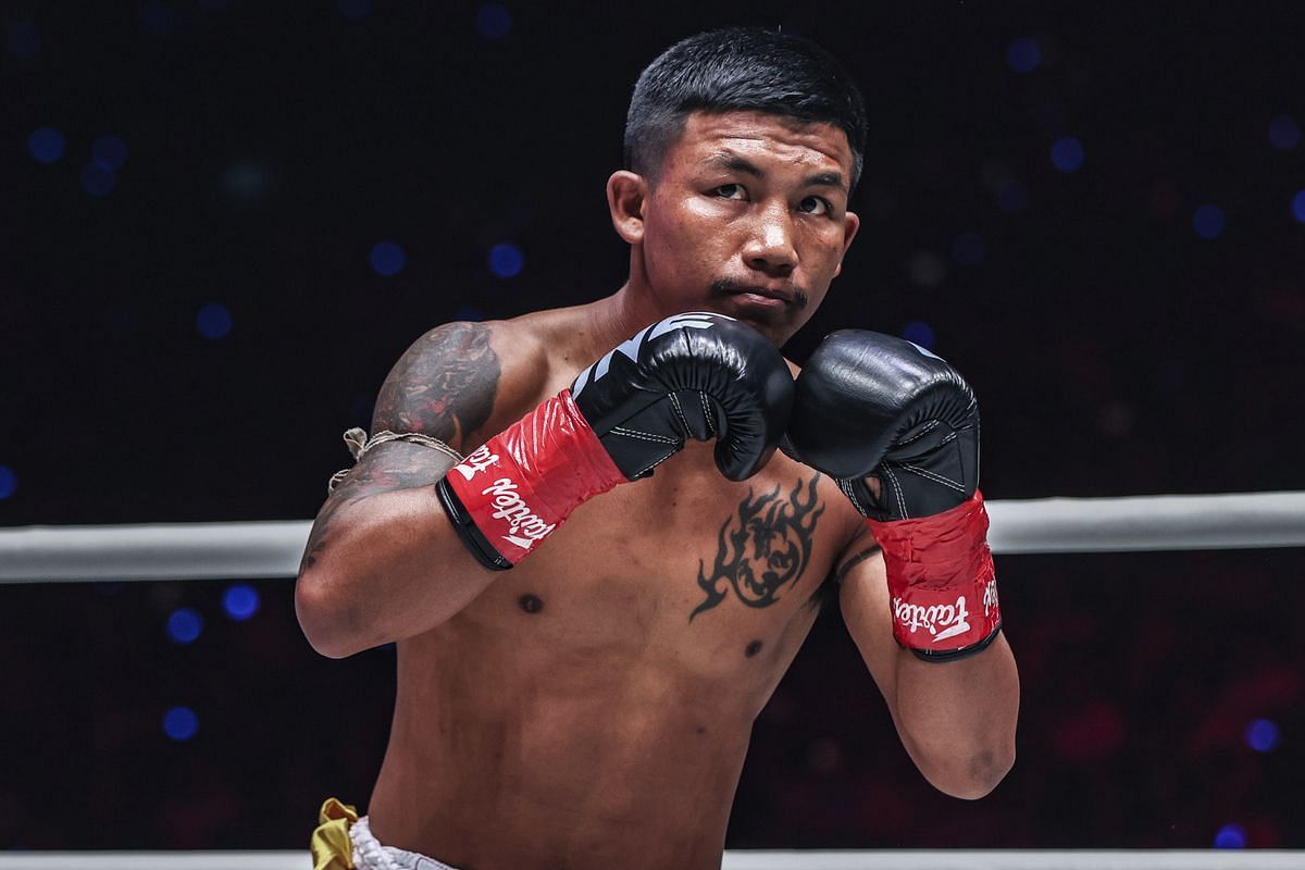Rodtang asks his fans for his next super fight. [Photo from ONE Championship]