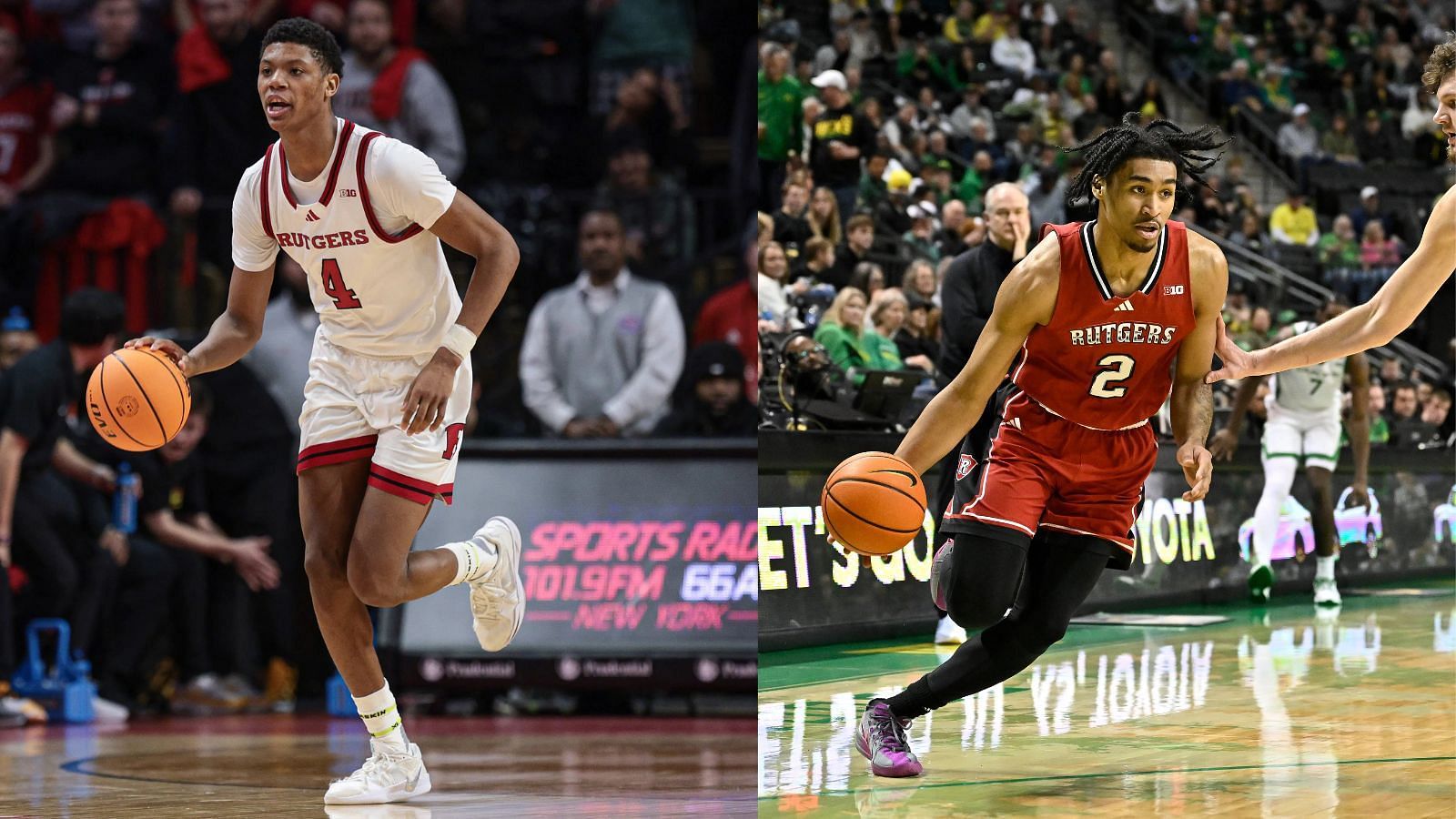The Rutgers duo of Ace Bailey and Dylan Harper are among the combine invitees who are most intriguing. (Photo Credits: IMAGN)
