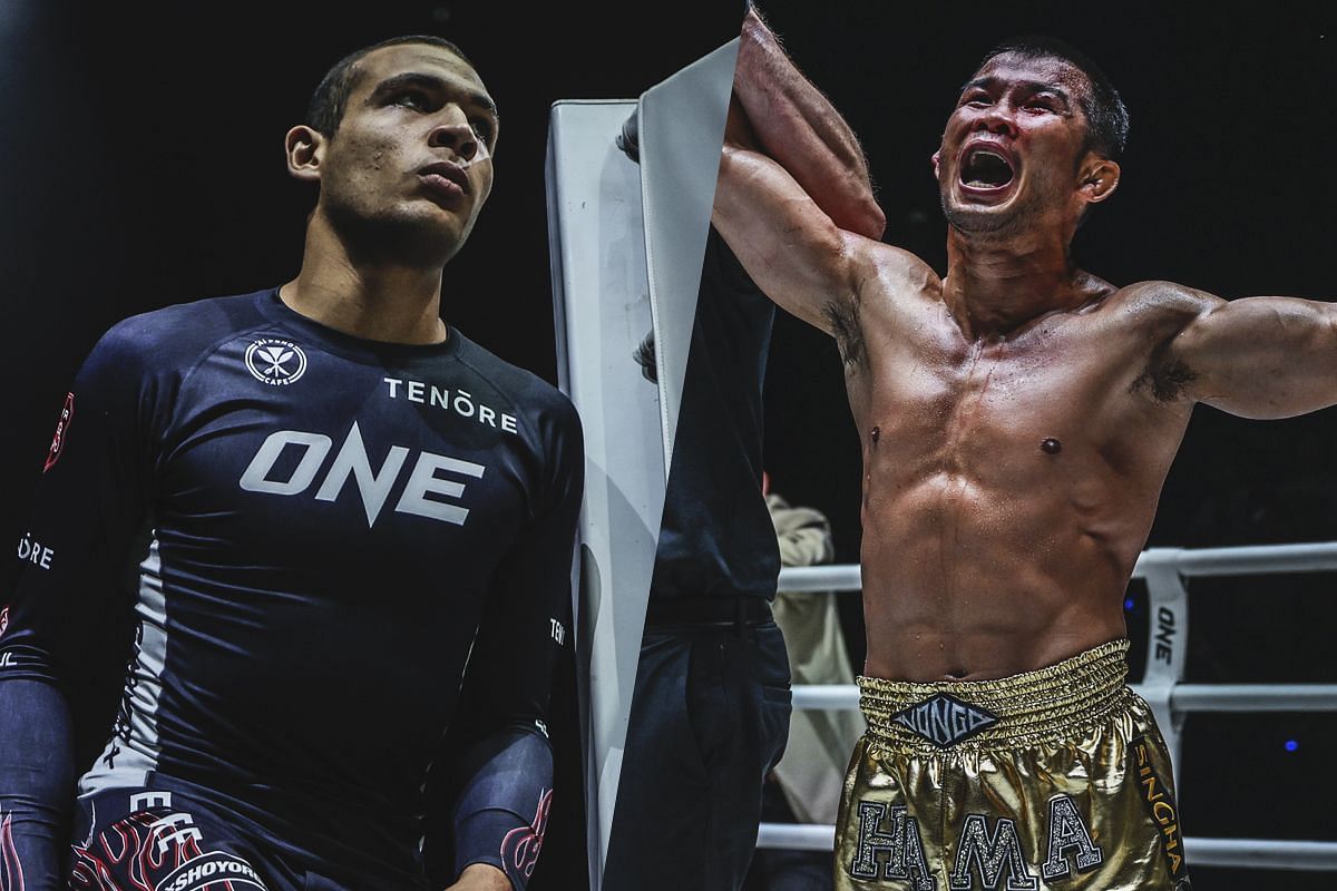 Tye Ruotolo (left) and Nong-O Hama (right) | Image credit: ONE Championship