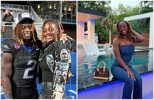 Ashton Jeanty's girlfriend, Gabrielle Miller, proudly flexes her “21 with no kids” status