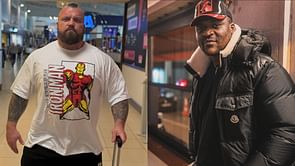 Eddie Hall targets Francis Ngannou fight, gets 100% real about the risks and path to victory: "Six to nine months of training"