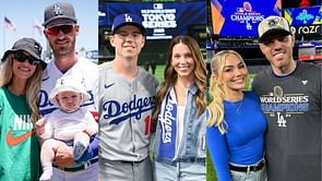 Freddie Freeman, Cody Bellinger and Alex Vesia's wives react as Will Smith's wife Cara shares special moments from bobblehead celebration