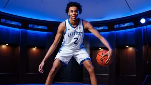 Mark Pope's Kentucky commit Braydon Hawthorne shares strong message to win  "National Championship" as he prepares for life at Rupp Arena