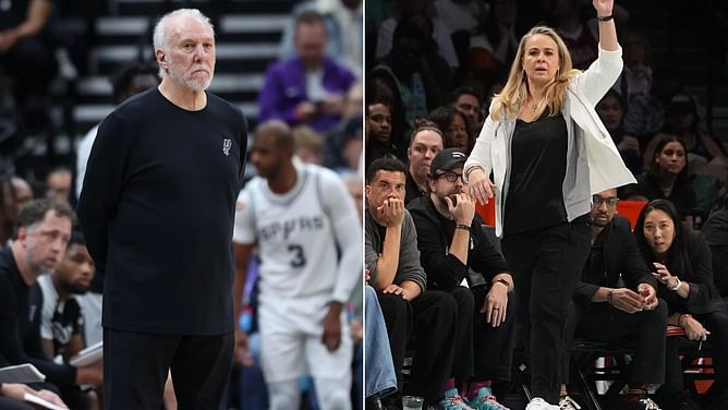 Gregg Popovich's protege Becky Hammon brushes off speculation about Spurs HC role