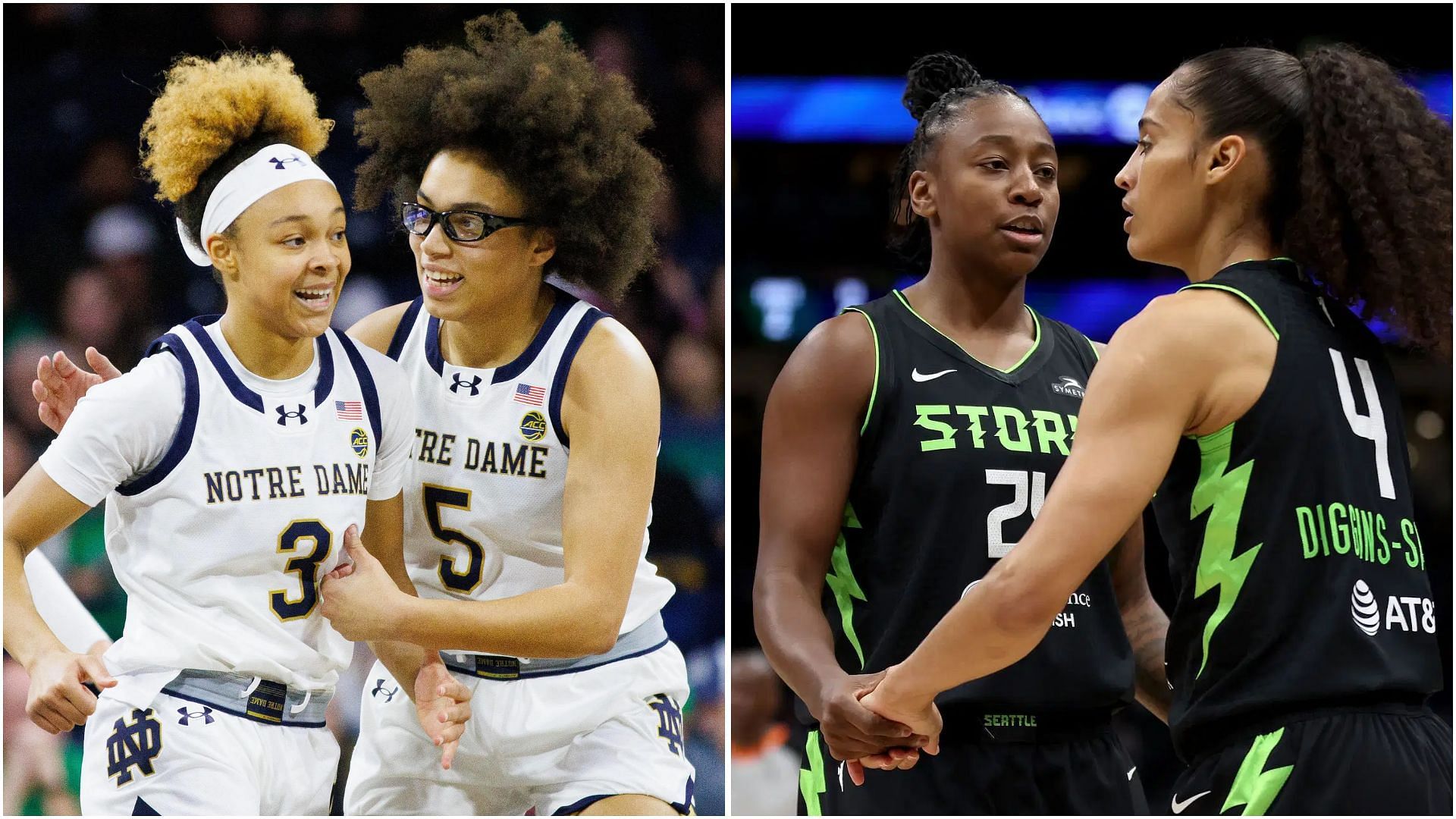 Skylar Diggins and Jewell Loyd