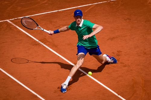 Jannik Sinner at the French Open 2025. (Photo: Getty)