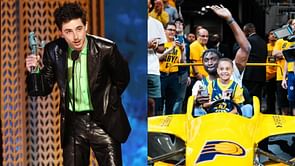 In Photos: Timothee Chalamet, Roy Hibert & other stars spotted front row at Knicks–Pacers clash in Indiana