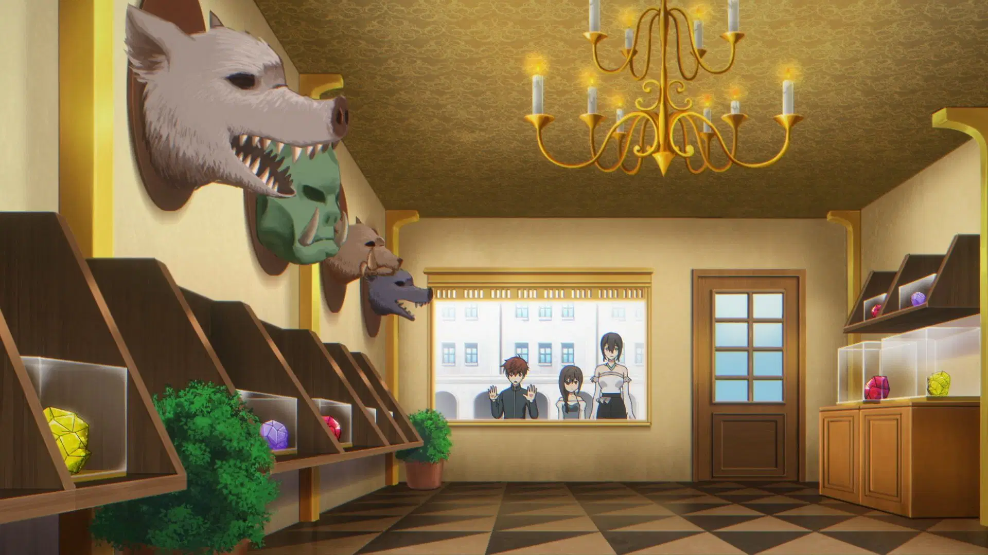 The Beginning After the End episode 10 will likely feature more about the Beast Cores being sold in the town (Image via Studio A-Cat)