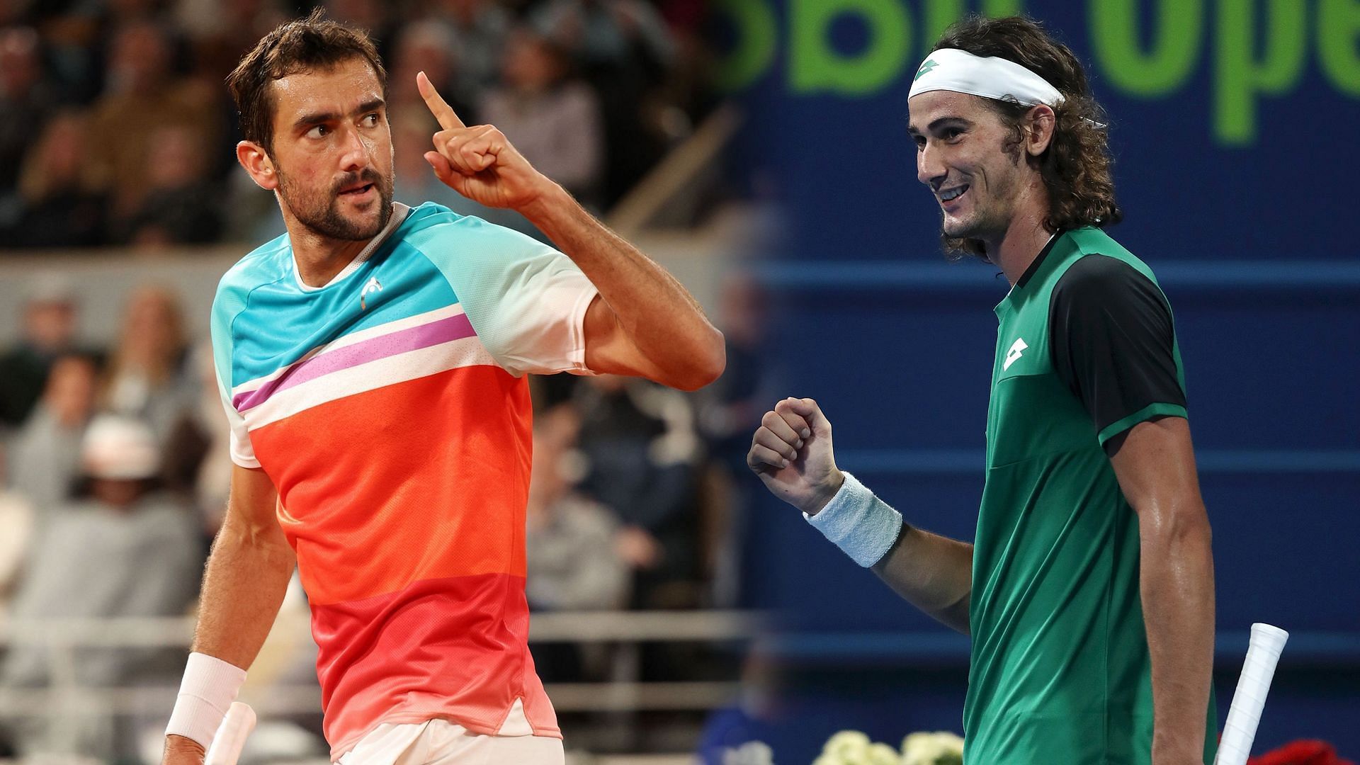 Marin Cilic v Lloyd Harris (Source: Getty)