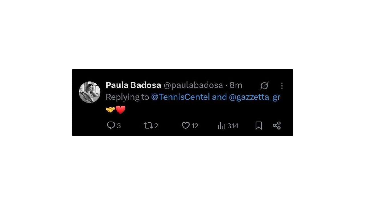 Paula Badosa via X