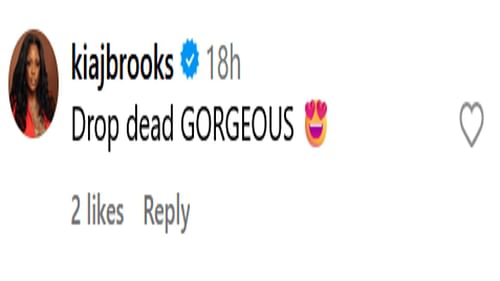 Image via the comments of Livvy Dunne's Instagram post.