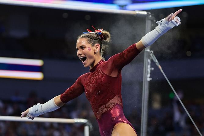 From NCAA Championships win to moments with fiancé, Oklahoma's Jordan Bowers shares April highlights