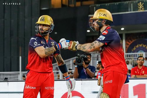 Phil Salt and Virat Kohli. (Image Credits: RCB X)