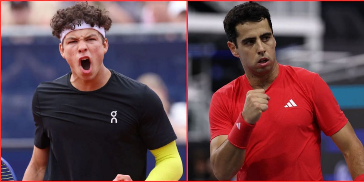 Ben Shelton (L) &amp; Jaume Munar (R) (Source - GETTY)