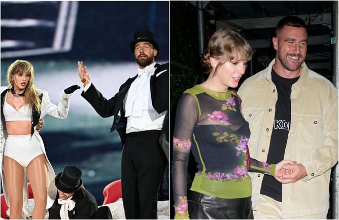 Travis Kelce revisits "unforgettable" memory of sharing the stage with Taylor Swift during Eras Tour