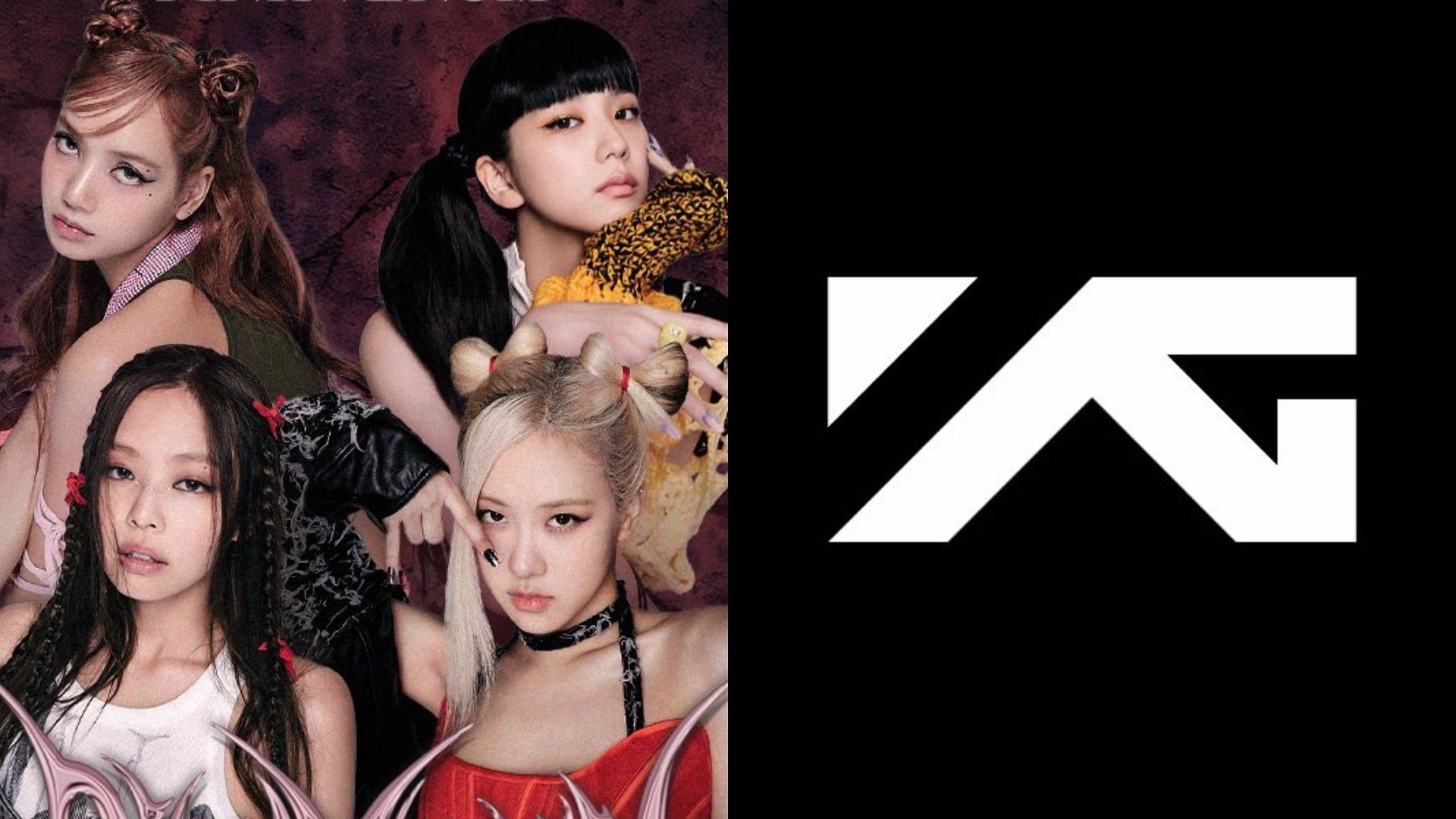 BLACKPINK and YG Entertainment (Image via X/@ygent_official)