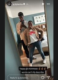 AJ Dybantsa shares snaps with mom, Chelsea (Source: Instagram/aj.dybantsa)