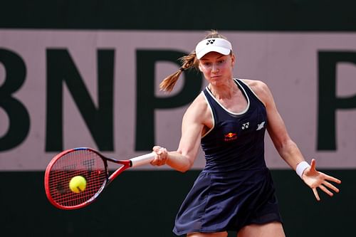 Elena Rybakina at the French Open 2025. (Photo: Getty)