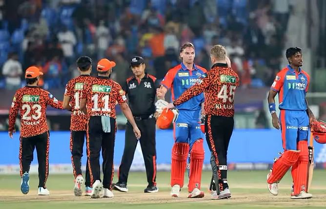IPL 2025 : सनराइजर्स हैदराबाद और दिल्ली कैपिटल्स की संभावित प्लेइंग 11, जानें किन खिलाड़ियों को मिल सकता है मौका