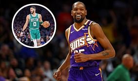 "Stay in ya lanes" - Kevin Durant rips ex-Cleveland Browns player for wild dig at injured Jayson Tatum