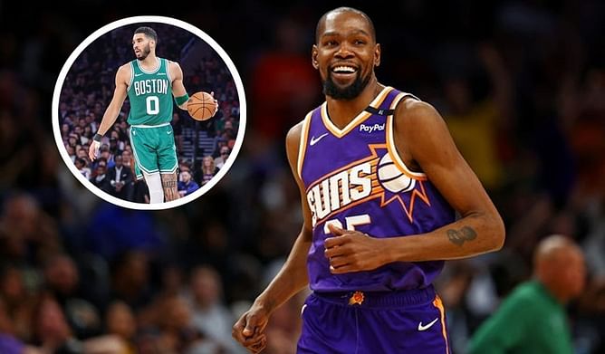 "Stay in ya lanes" - Kevin Durant rips ex-Cleveland Browns player for wild dig at injured Jayson Tatum