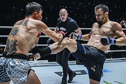 WATCH: Russian bruiser Abdulla Dayakaev goes full video game mode with nasty axe kick in Bangkok showcase