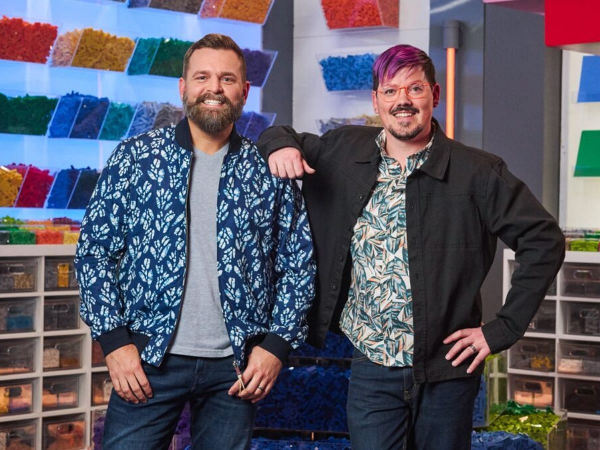 John & Justin (Image via Instagram/@legomastersfox)