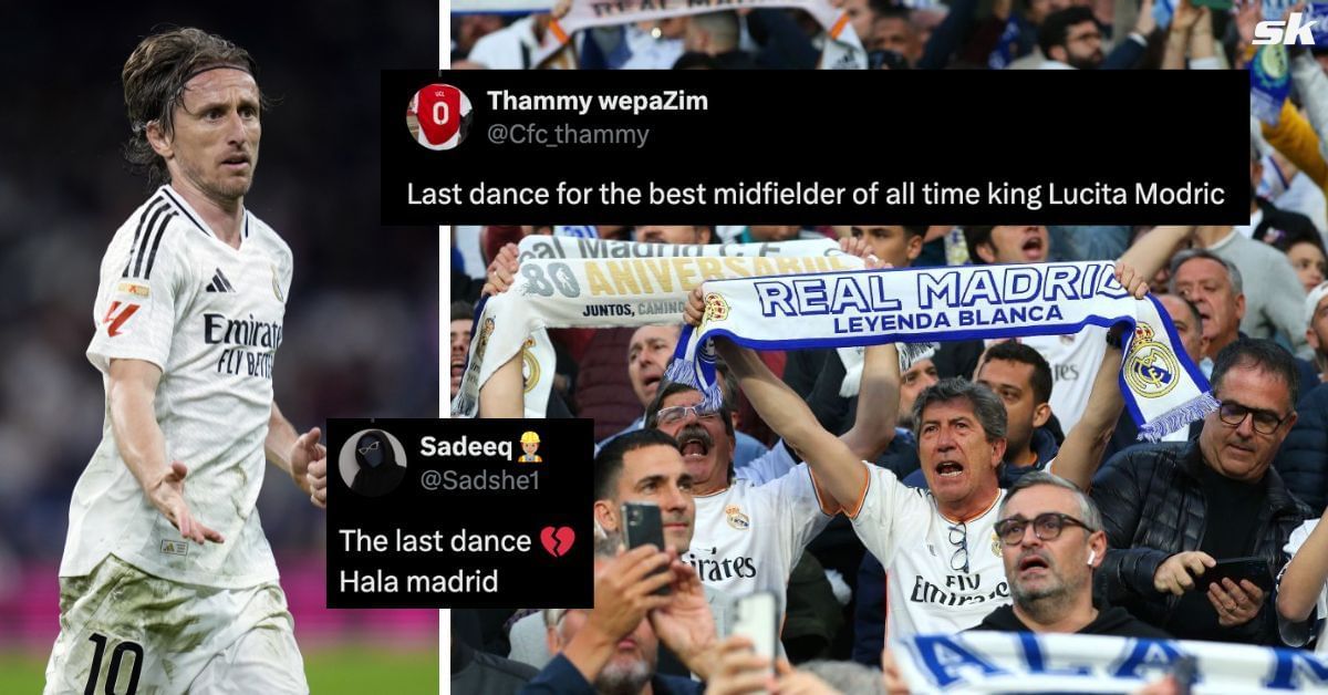 Fans pay tribute to departing Real Madrid legend in final home game