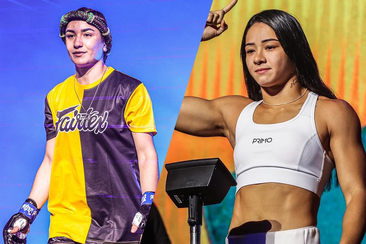 Shir Cohen and Allyicia Hellen Rodrigues - Photo by ONE Championship